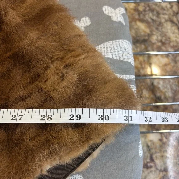🍸”Buffums” Vintage Mink Fur Shrug/Cape Size L/XL - Picture 12 of 16